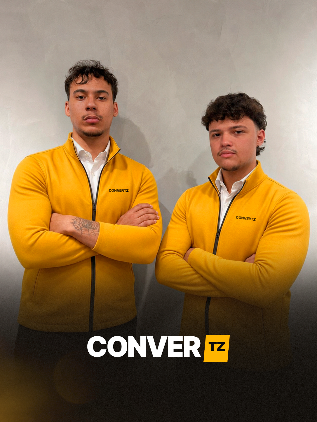 Vitor Milanez e Eduardo Ferreira, fundadores da Convertz